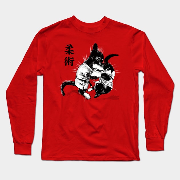 cat-jitsu Long Sleeve T-Shirt by huwagpobjj